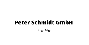Peter Schmidt GmbH
